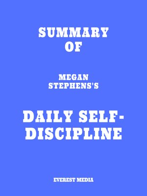 cover image of Summary of Martin Meadows's Daily Self-Discipline